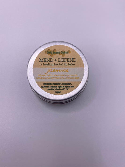 Mend + Defend Jasmine Lip Balm