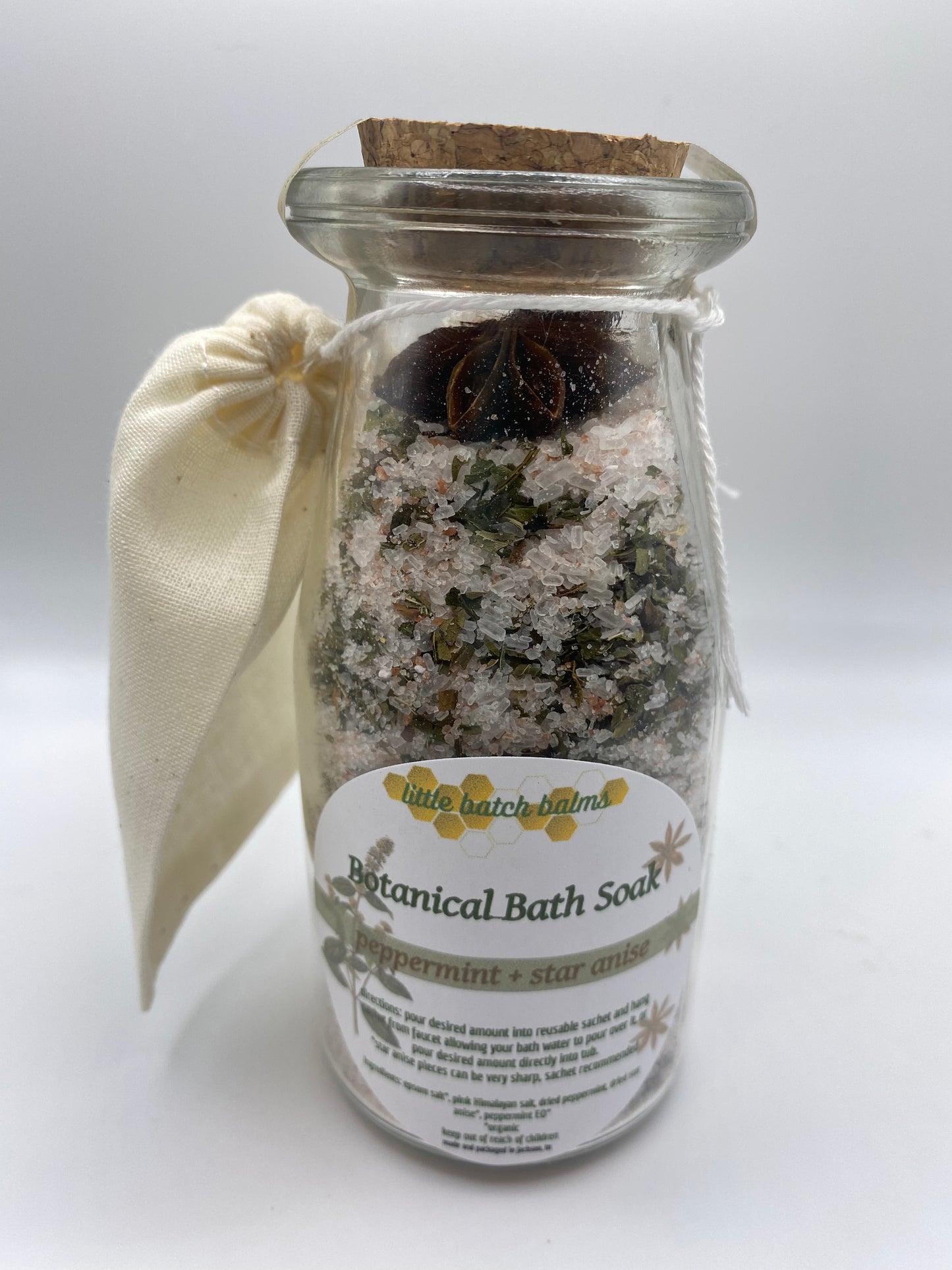 Peppermint + Star Anise Bath Soak