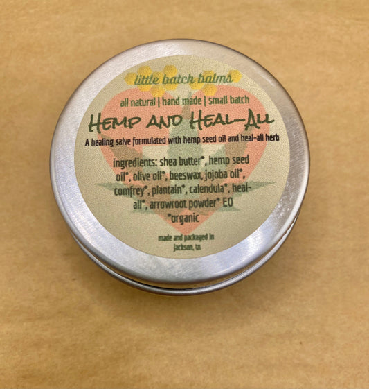 Hemp and Heal-All Salve