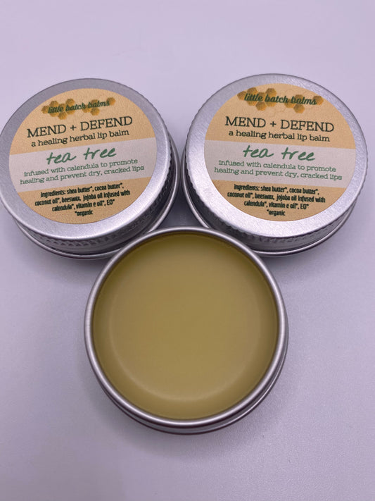 Mend + Defend Tea Tree Lip Balm