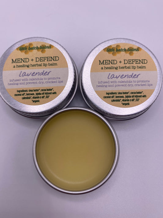 Mend + Defend Lavender Lip Balm