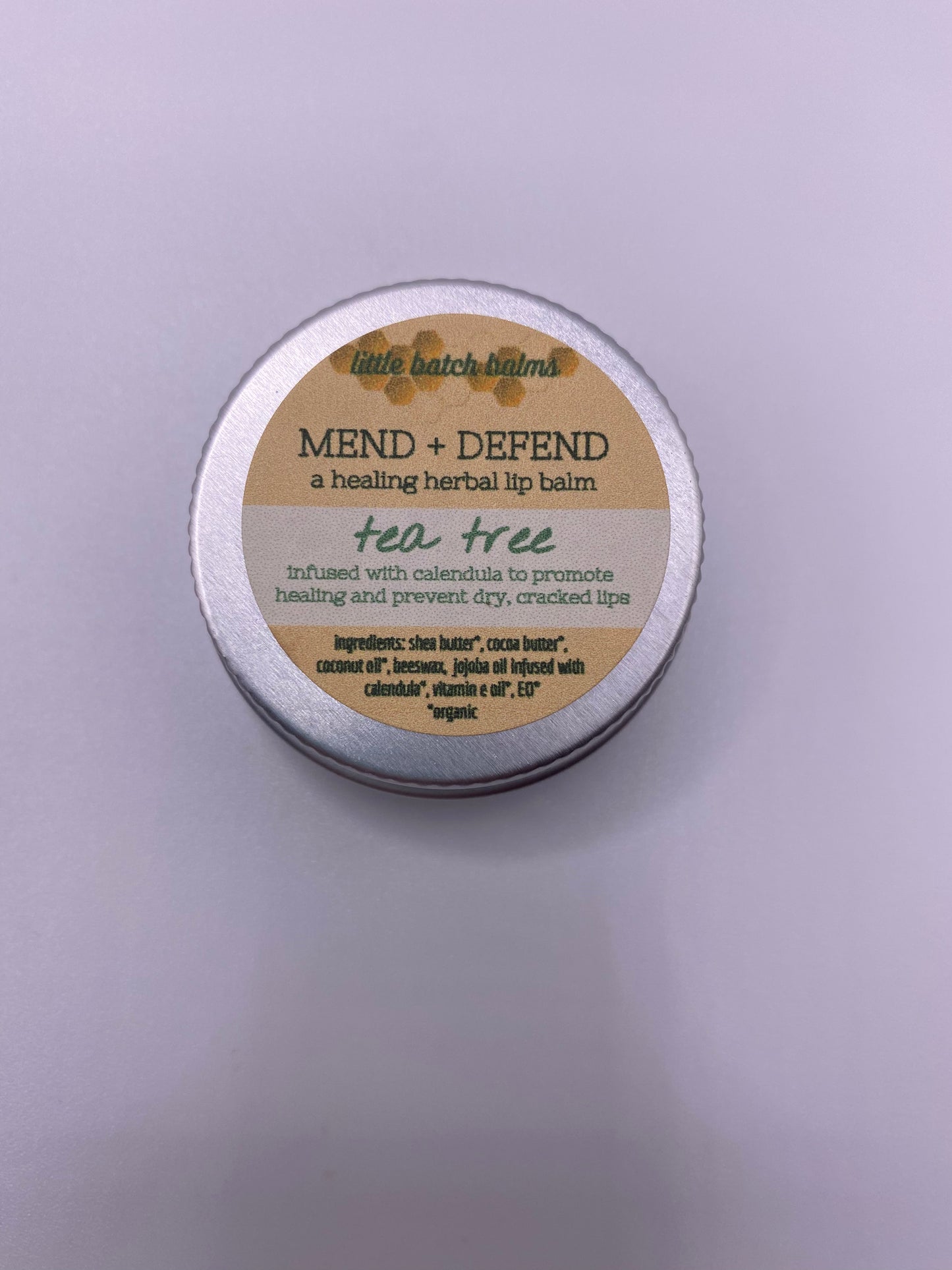 Mend + Defend Tea Tree Lip Balm